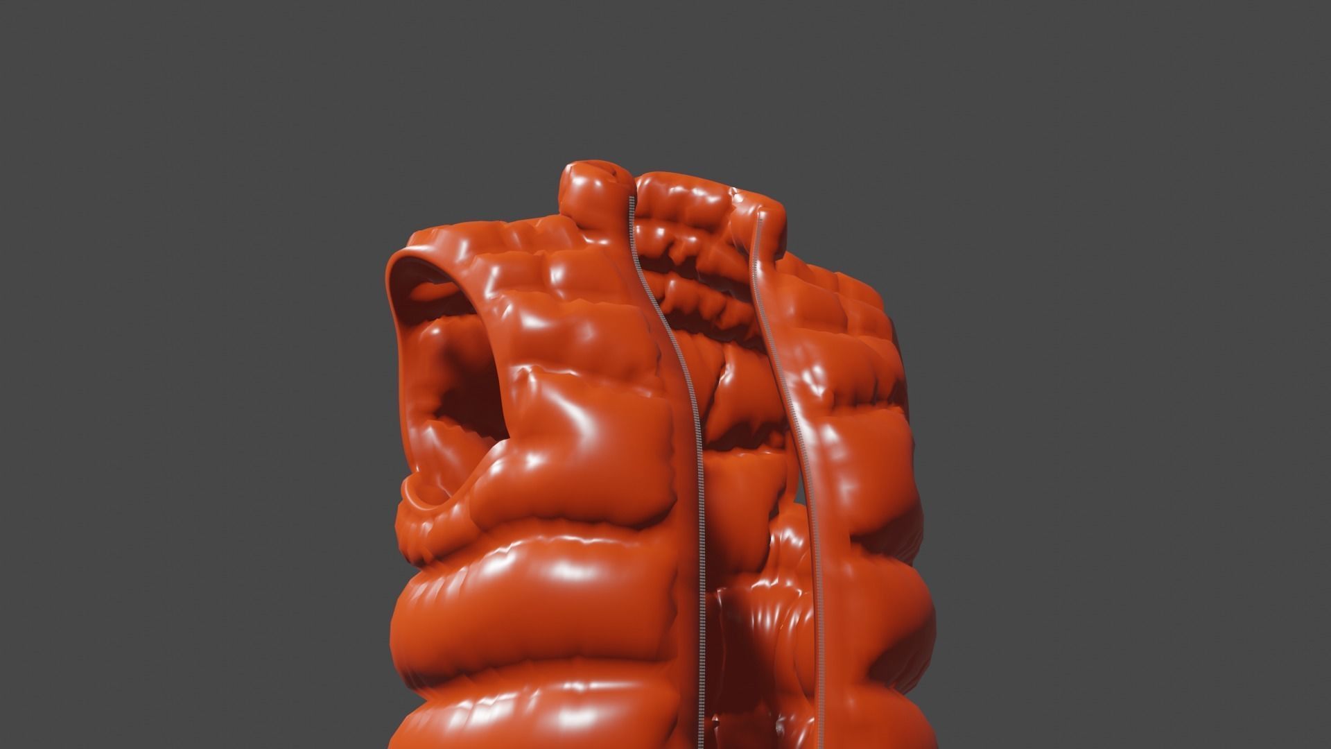 Puffer Jacket 3D model_3