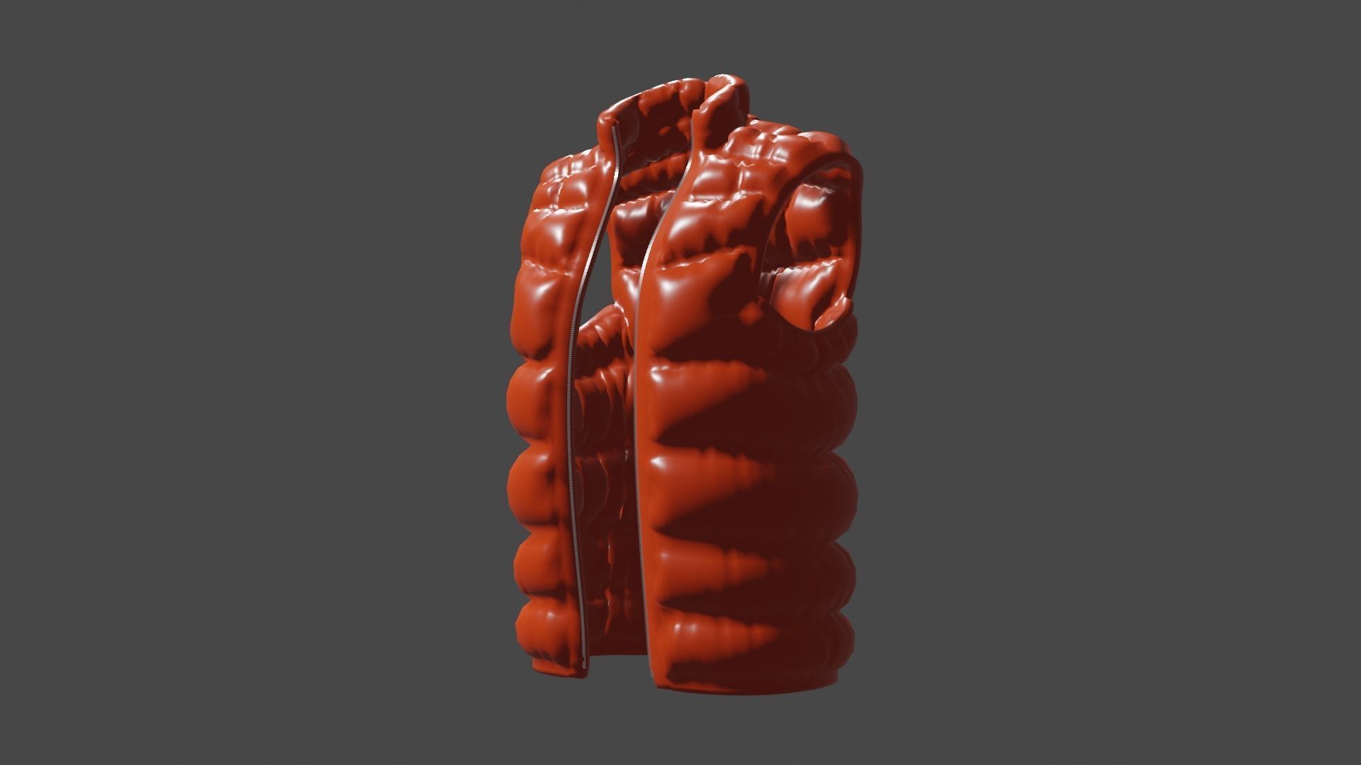 Puffer Jacket 3D model_1
