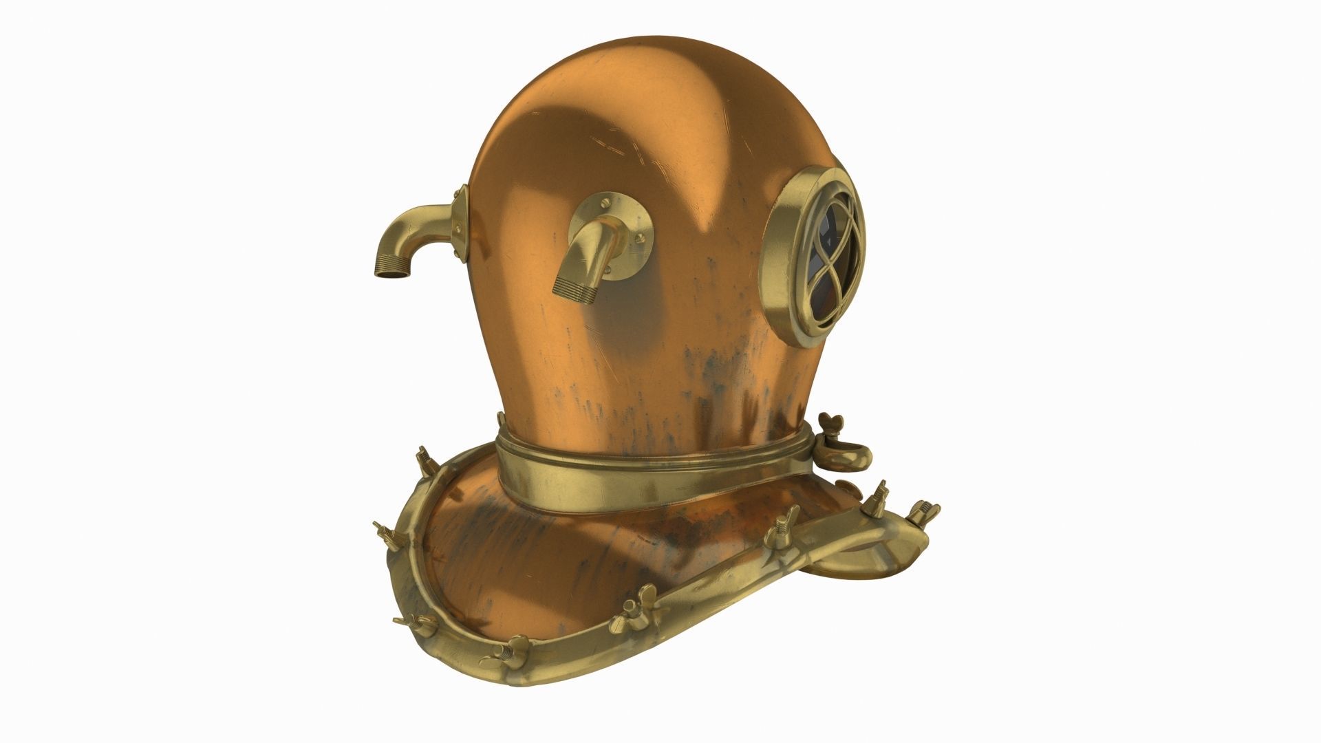 Scuba helmet 3D model_15