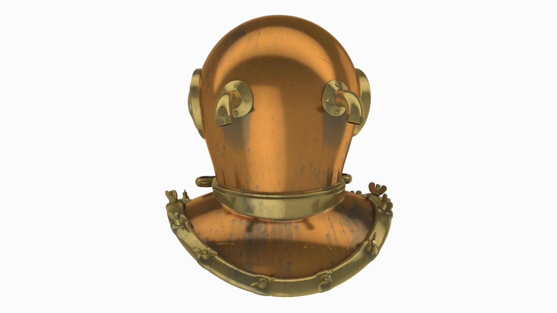 Scuba helmet 3D model_11