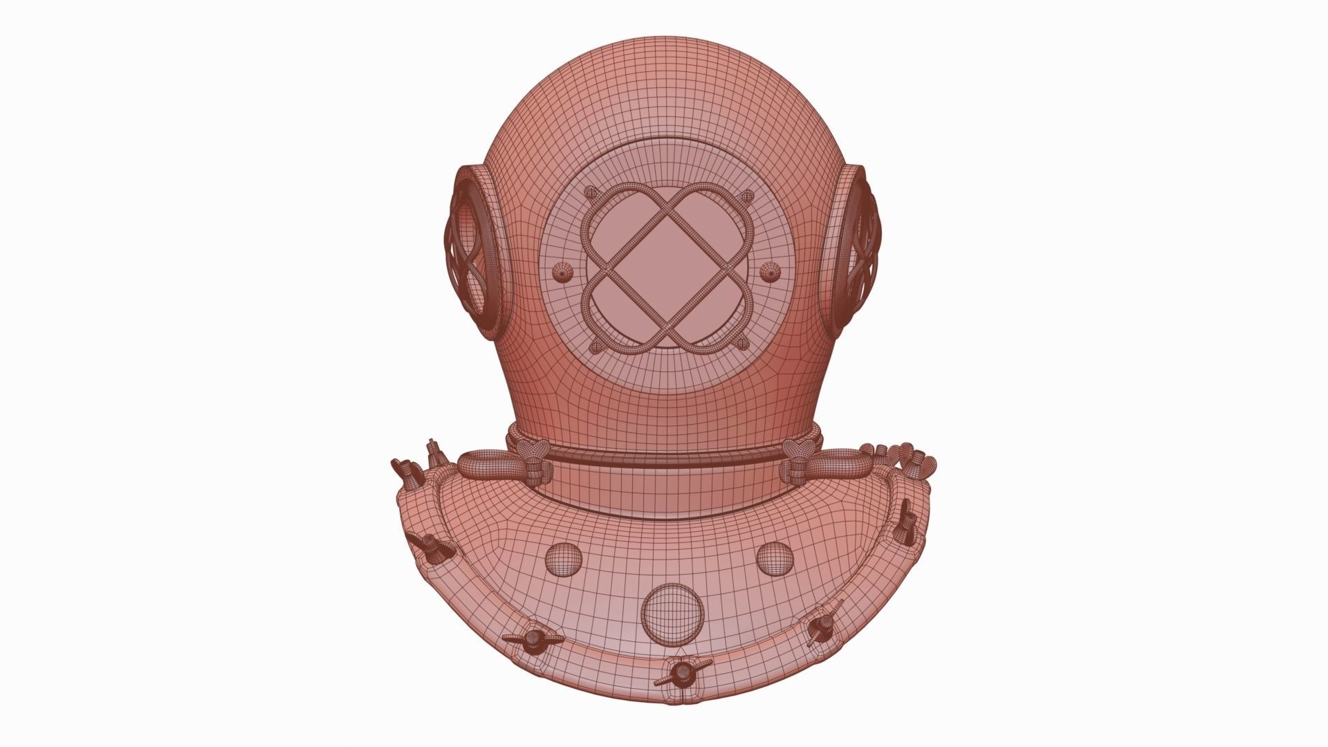 Scuba helmet 3D model_20