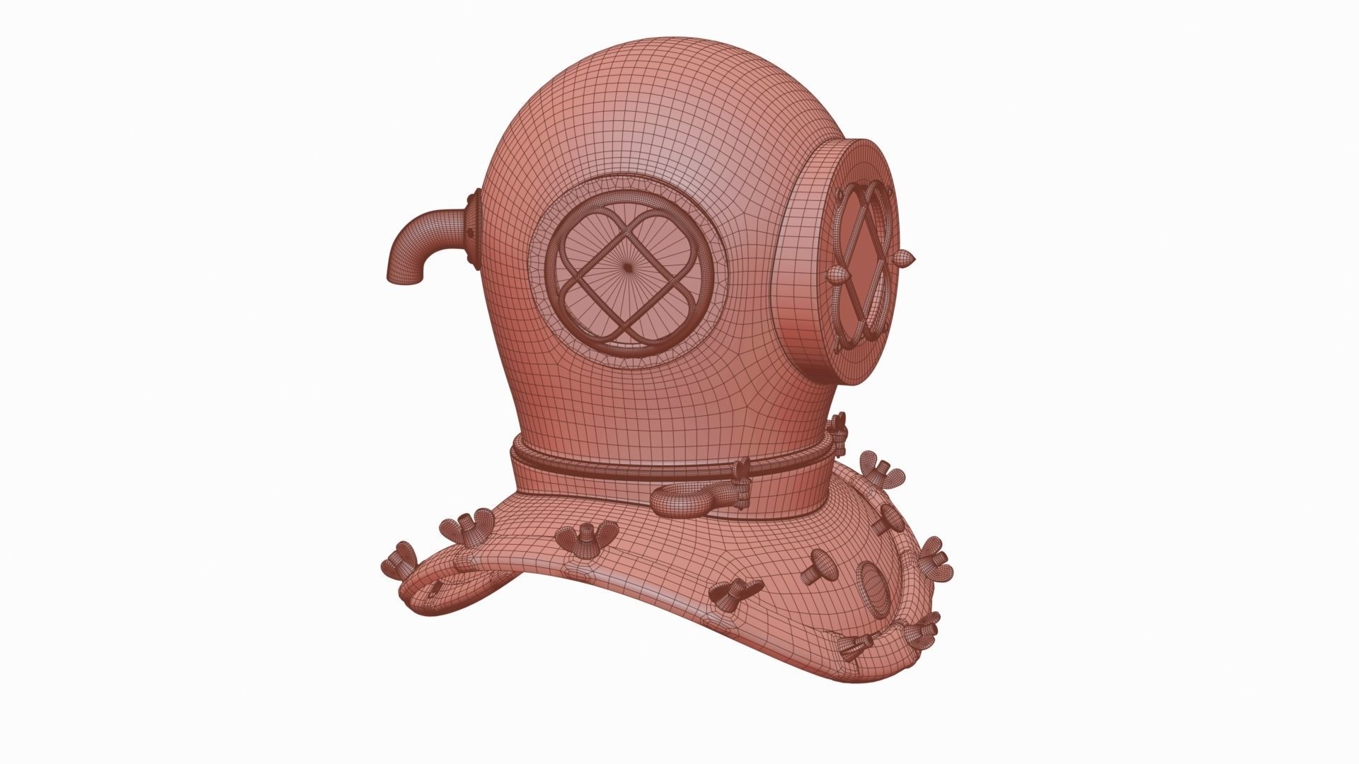 Scuba helmet 3D model_31