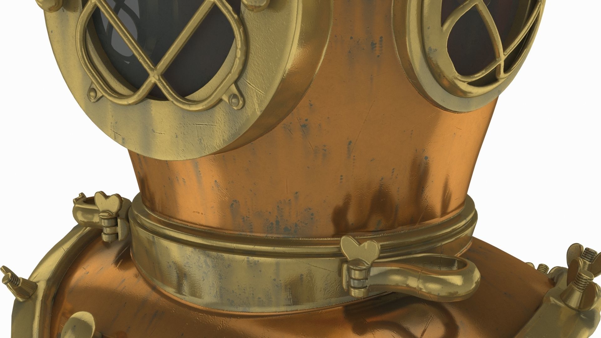 Scuba helmet 3D model_6