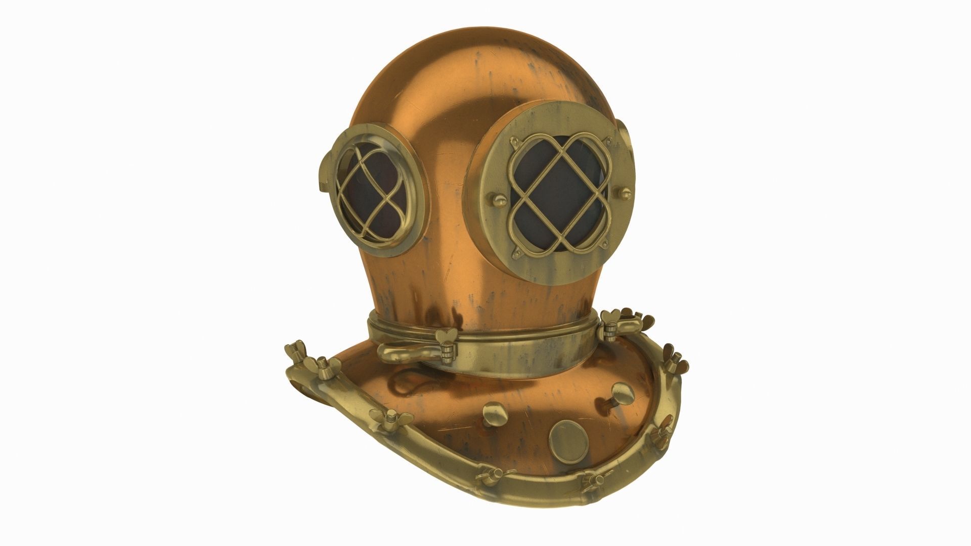 Scuba helmet 3D model_18