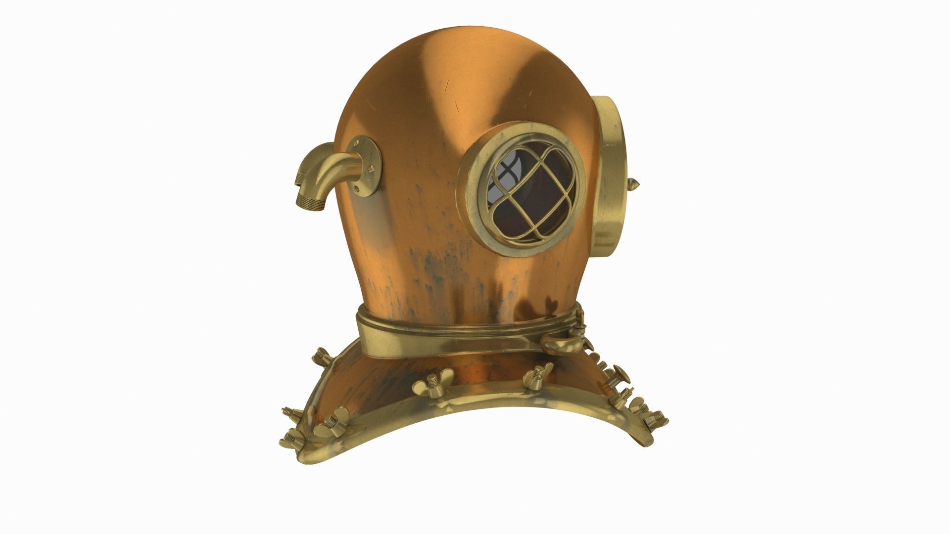 Scuba helmet 3D model_13