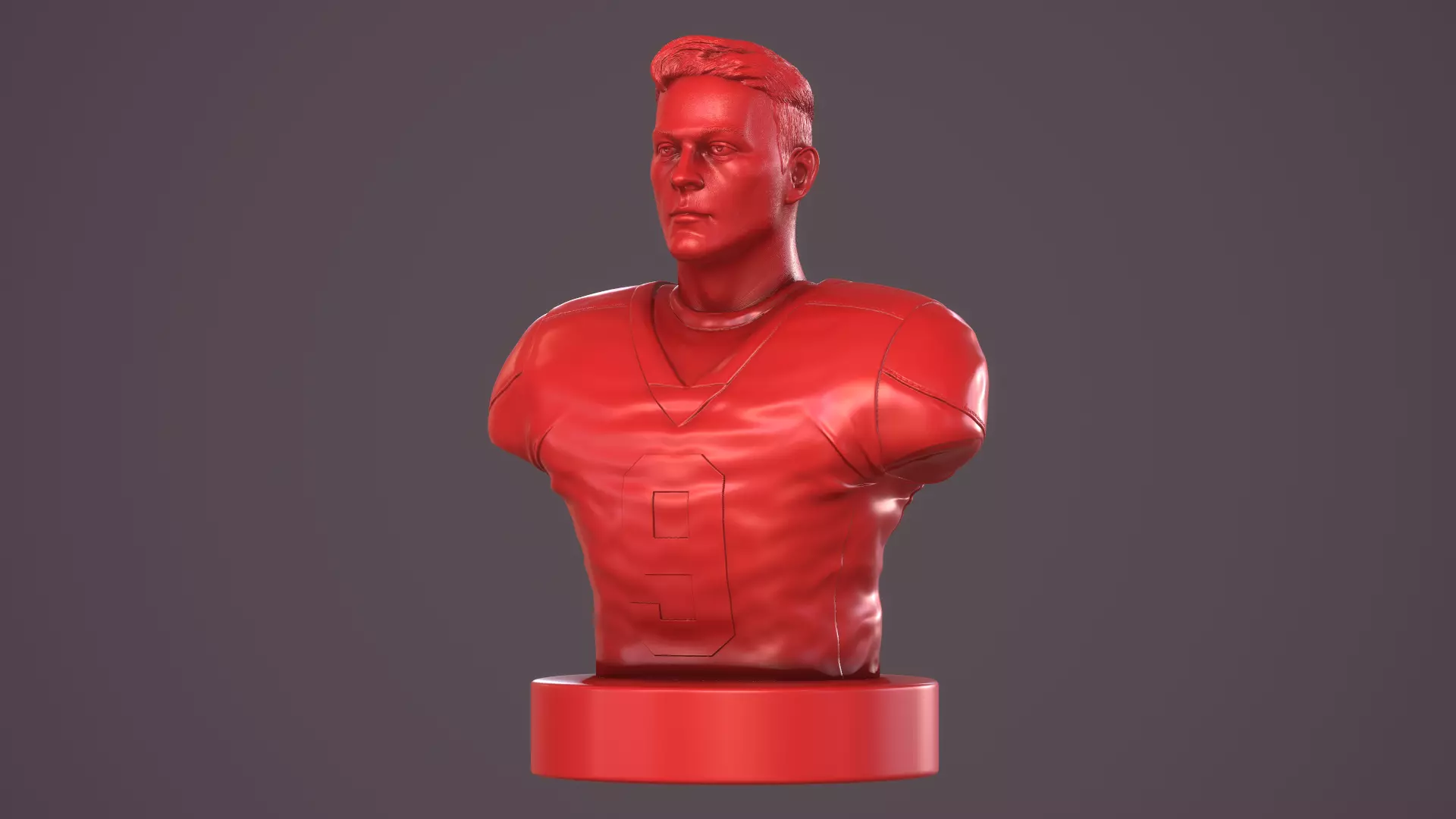 Joe Burrow 3D print model_0
