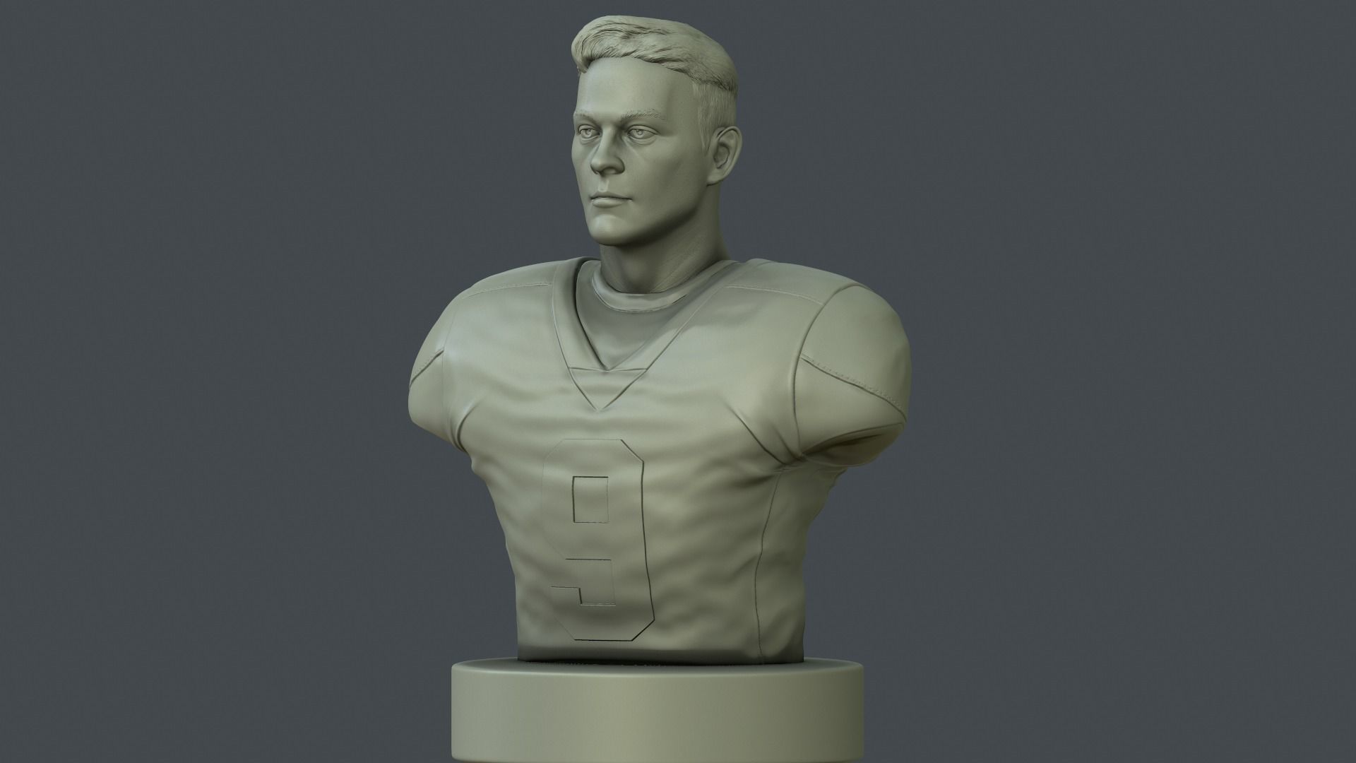 Joe Burrow 3D print model_4