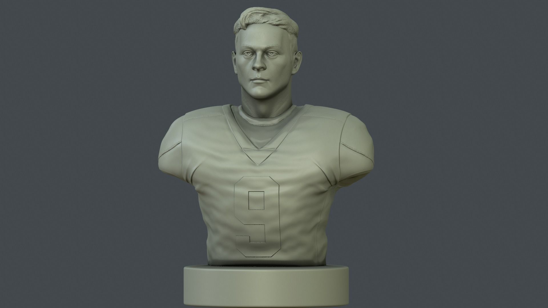 Joe Burrow 3D print model_1