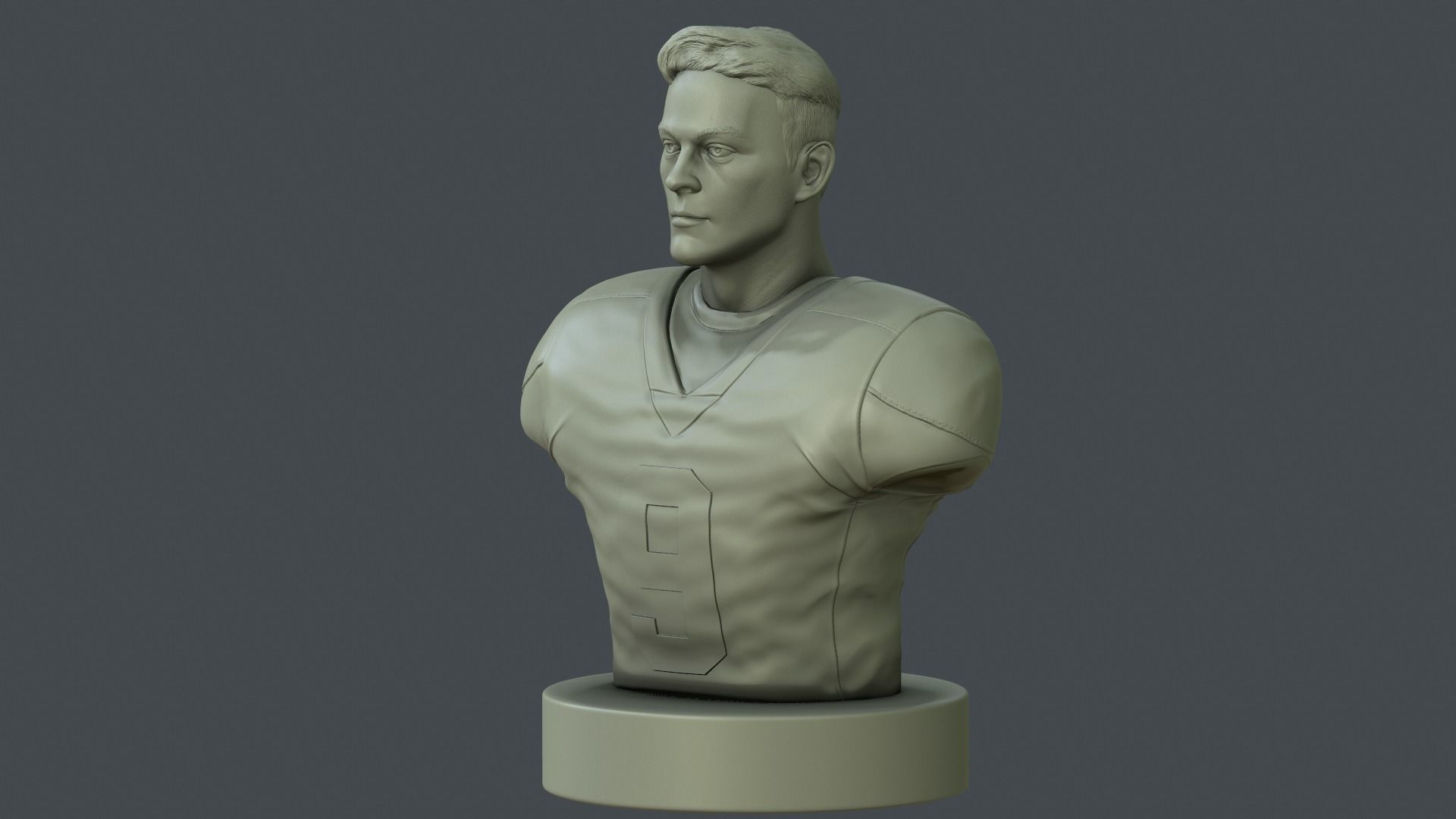 Joe Burrow 3D print model_12