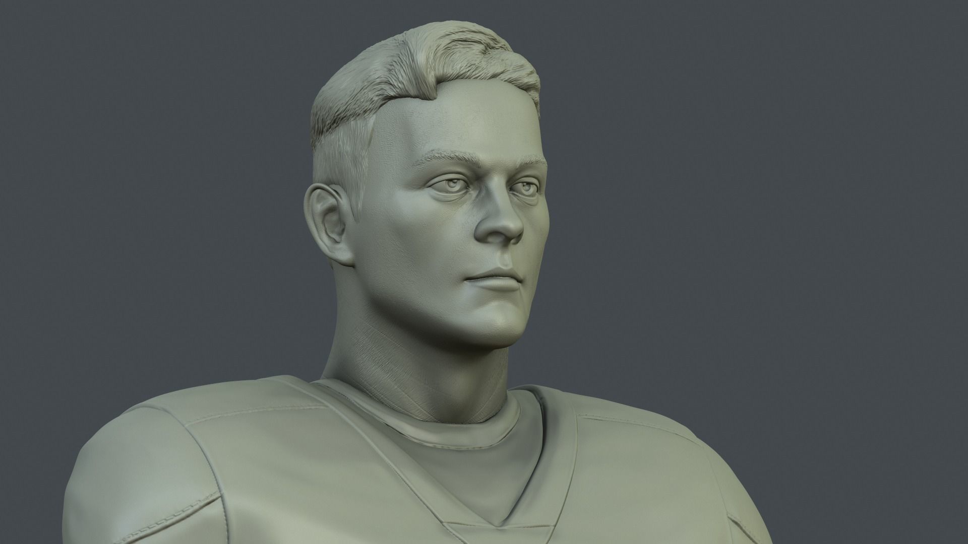 Joe Burrow 3D print model_9