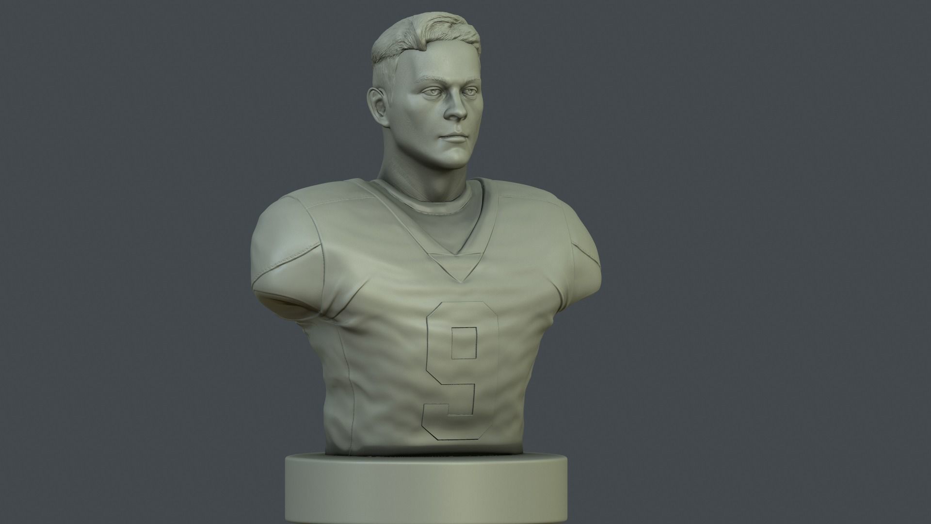 Joe Burrow 3D print model_3