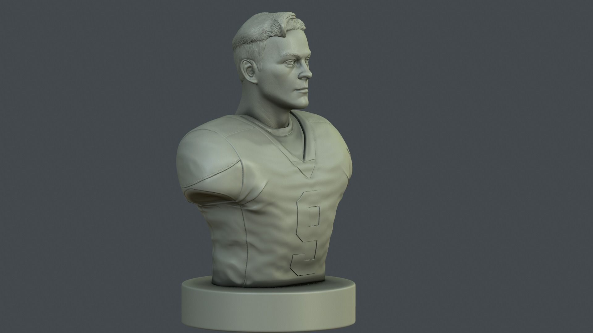 Joe Burrow 3D print model_11