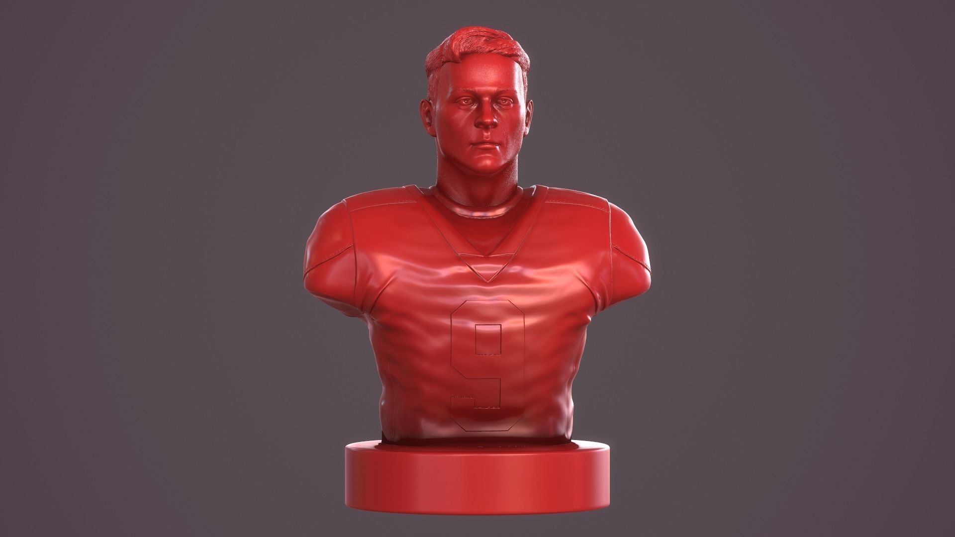 Joe Burrow 3D print model_2