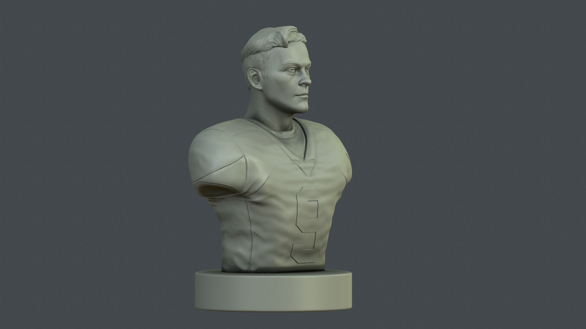 Joe Burrow 3D print model_6