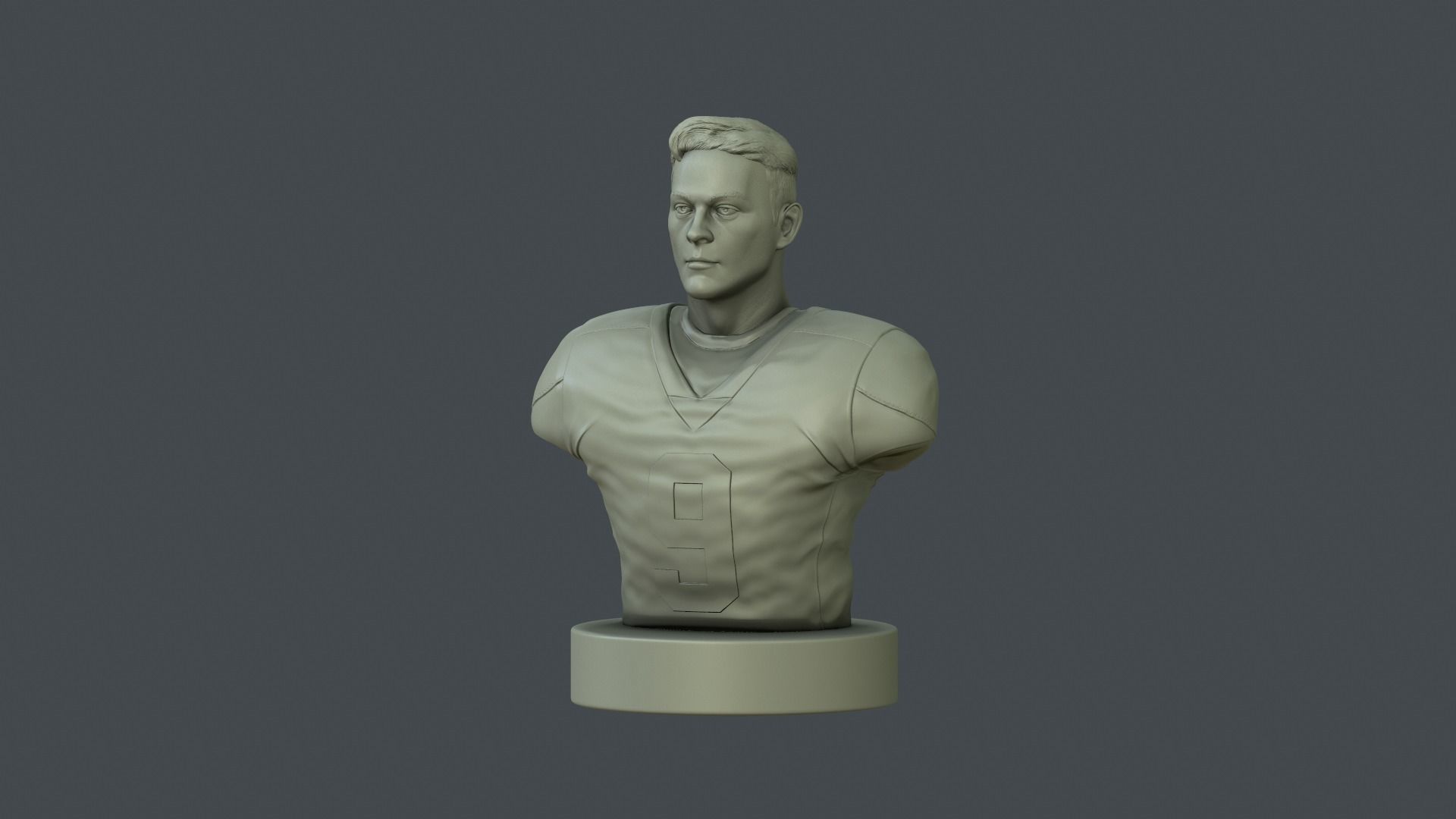 Joe Burrow 3D print model_14