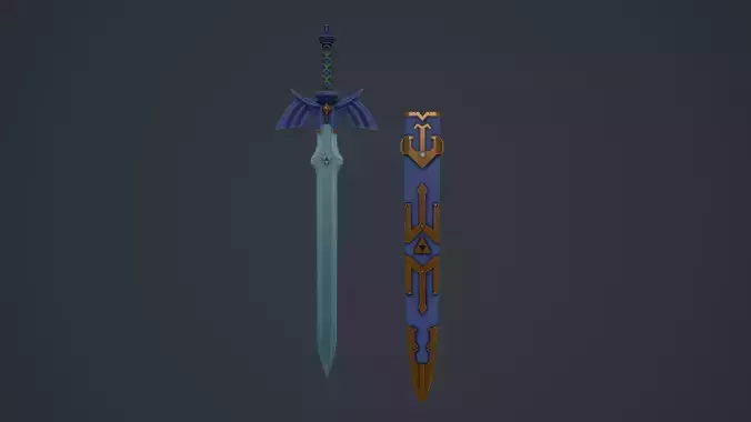 Stylized Master Sword 