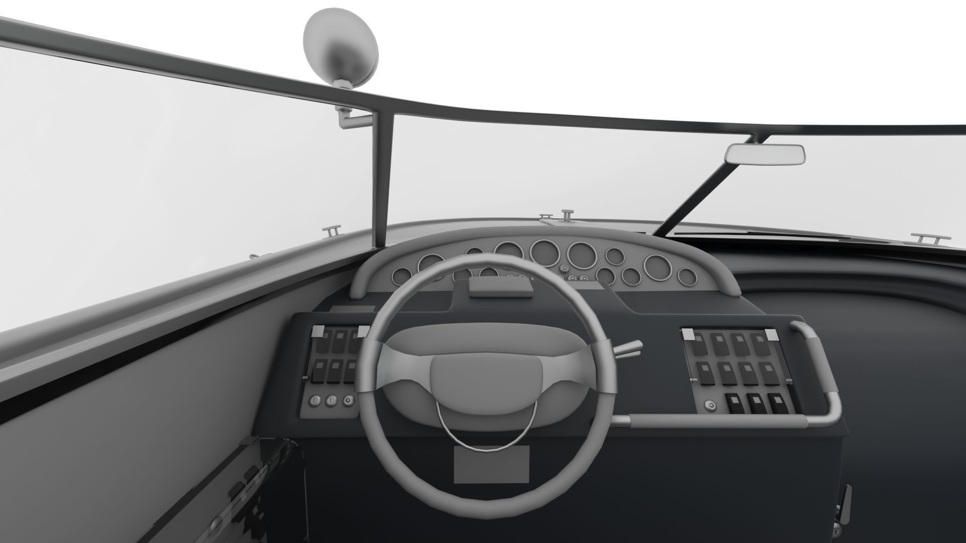 NEW YACHT Low-poly 3D model_14