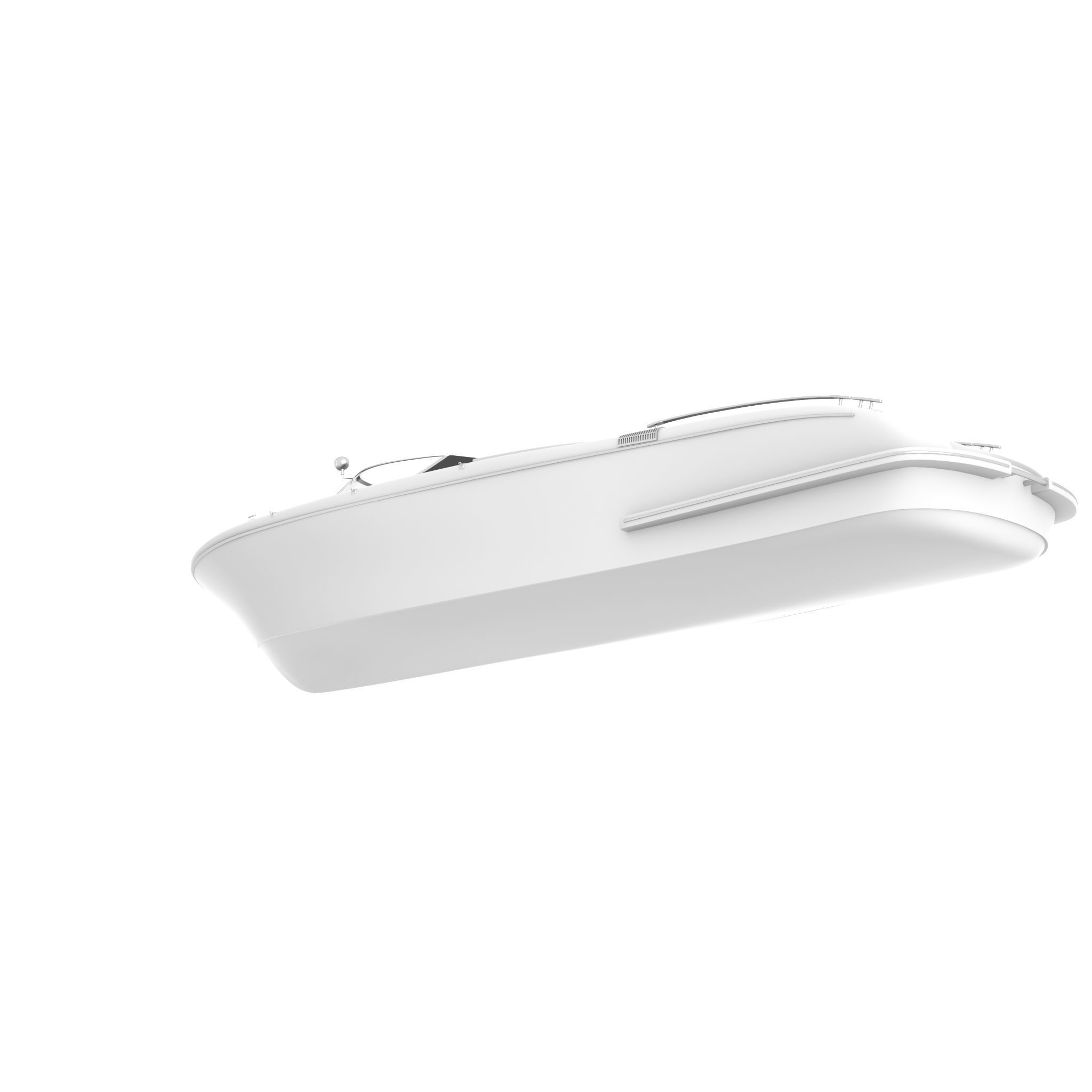 NEW YACHT Low-poly 3D model_23