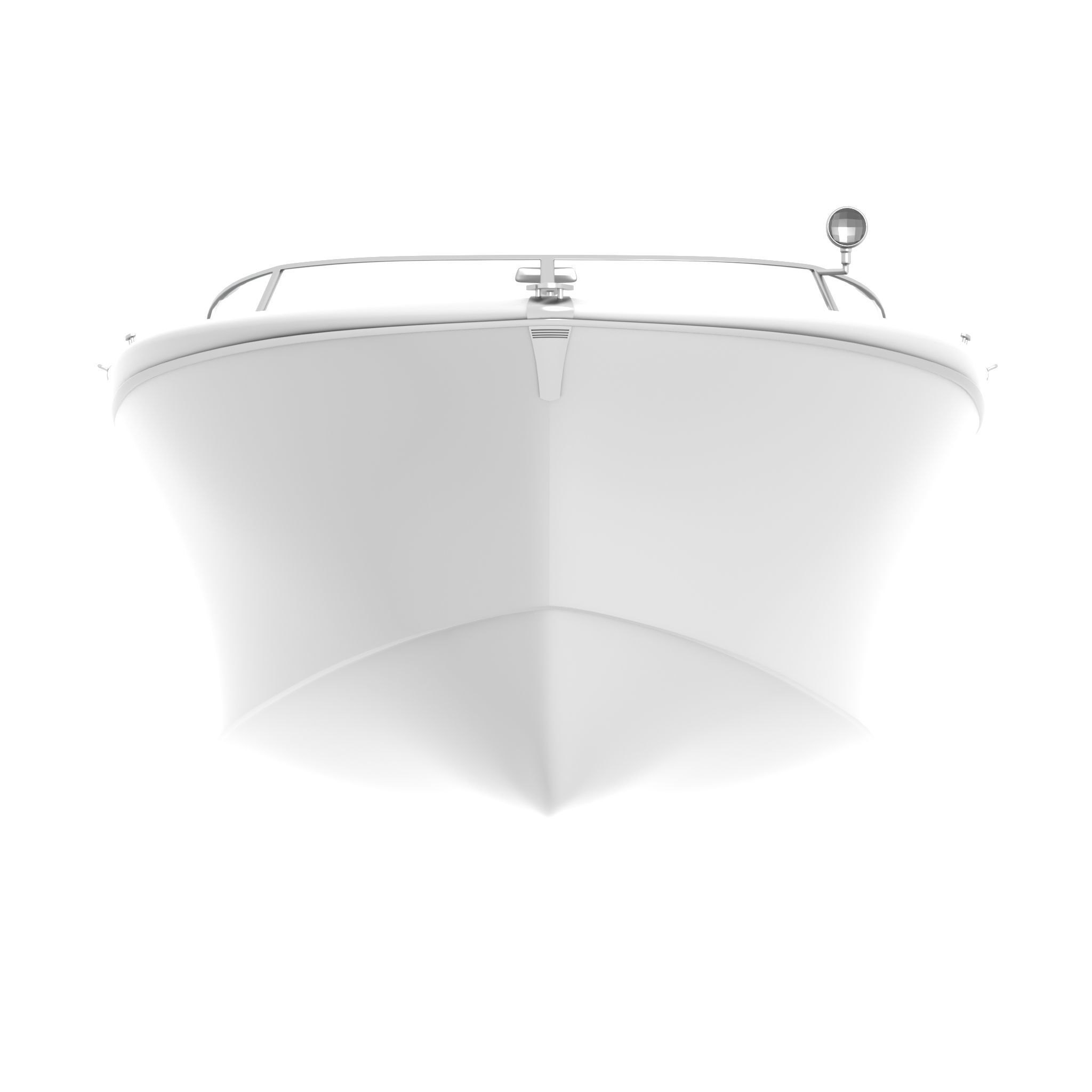 NEW YACHT Low-poly 3D model_43