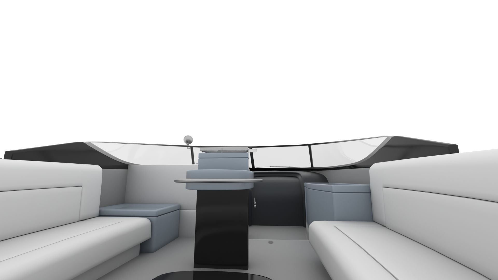 NEW YACHT Low-poly 3D model_16