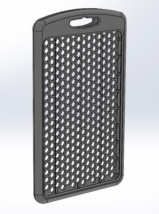 ID Card Holder 3D print model_2