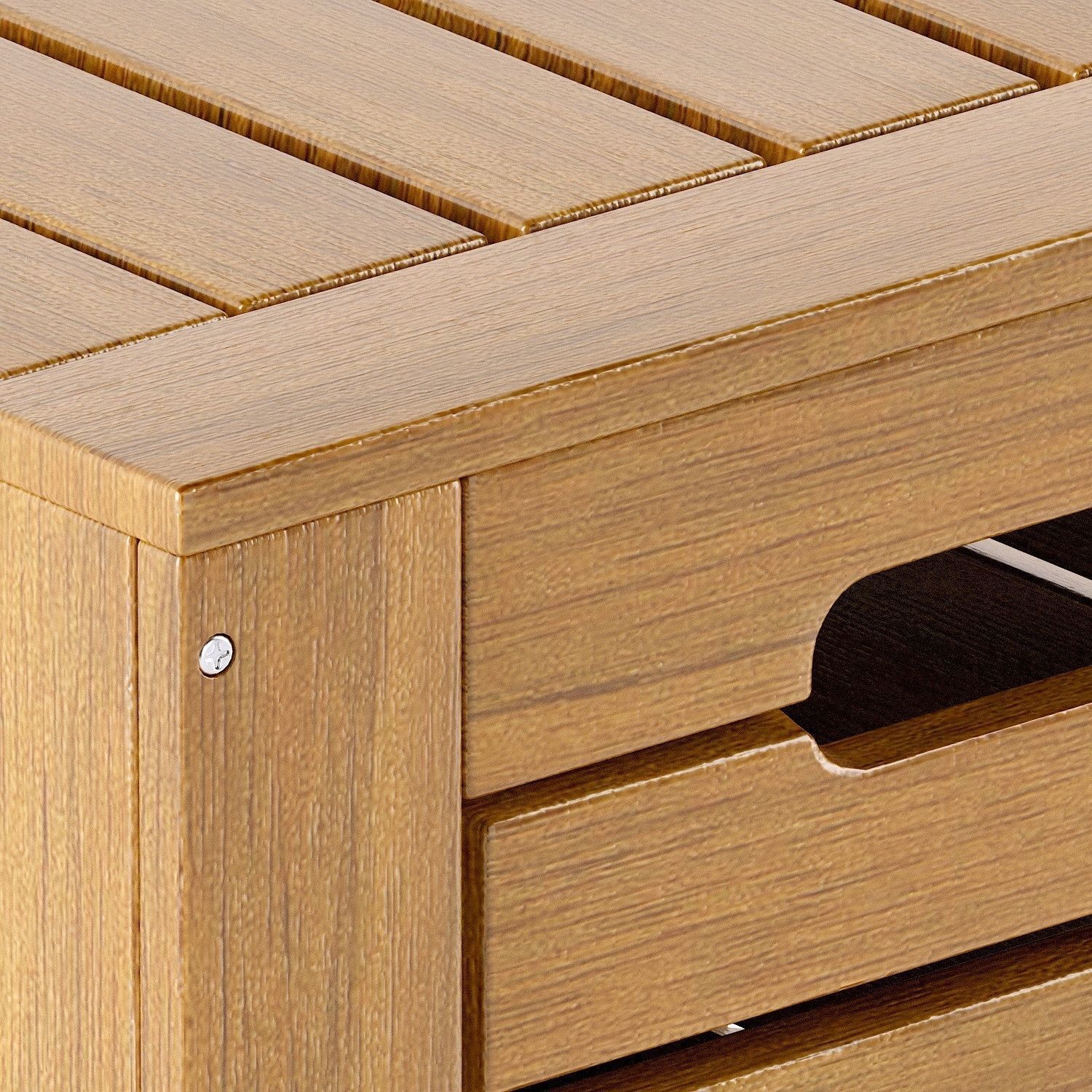 Bench and boxes for the garden Garden LaRedoute 3D model_6