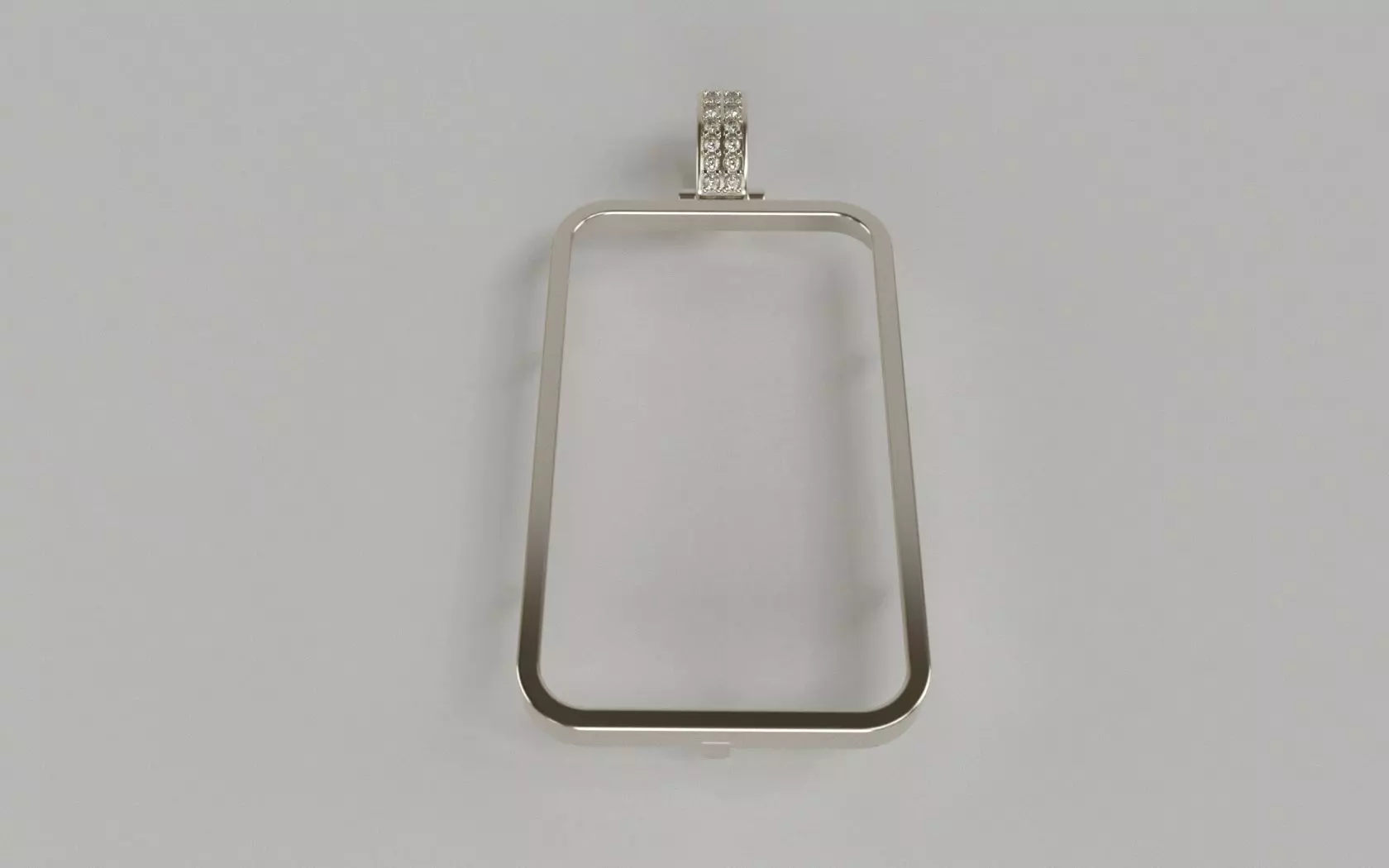 50 gram Suisse Pamp Frame - Plain 3D print model