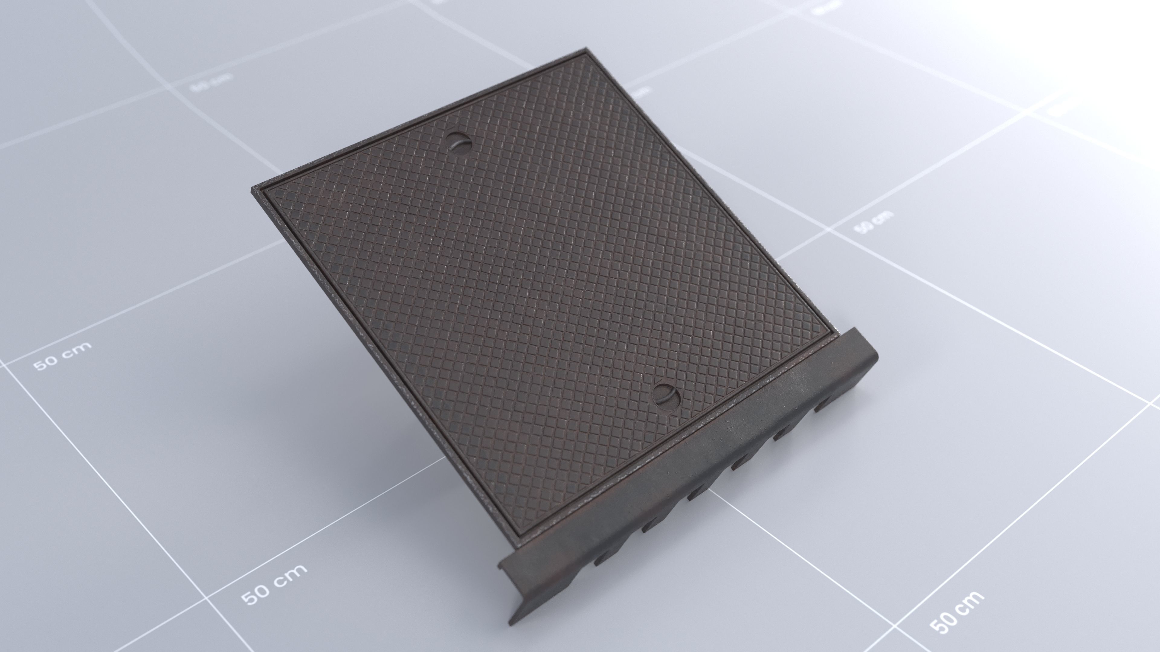 Toronto Sewage Manhole 03 3D model_2