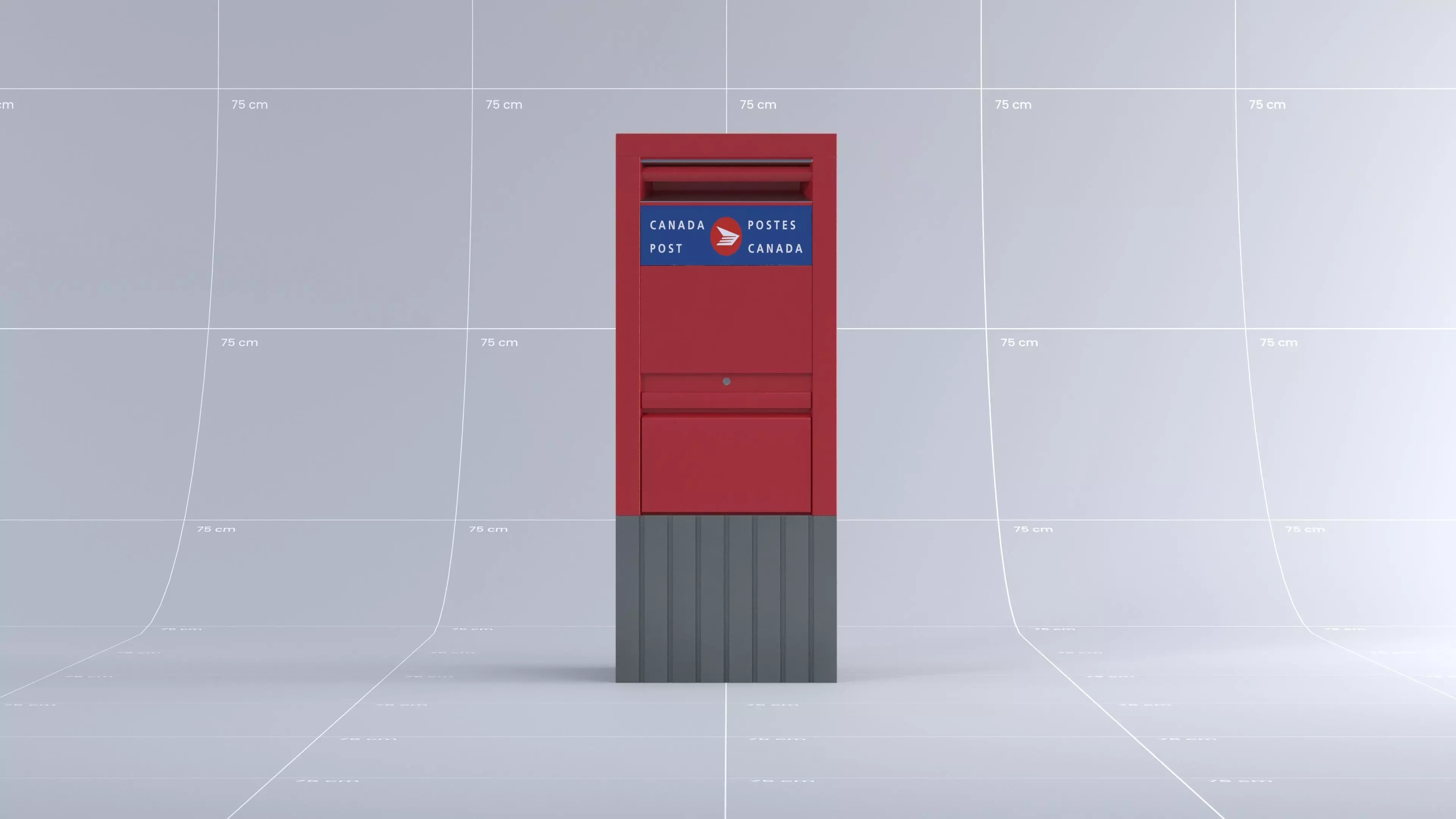 Toronto Mail Box 01 3D model_0