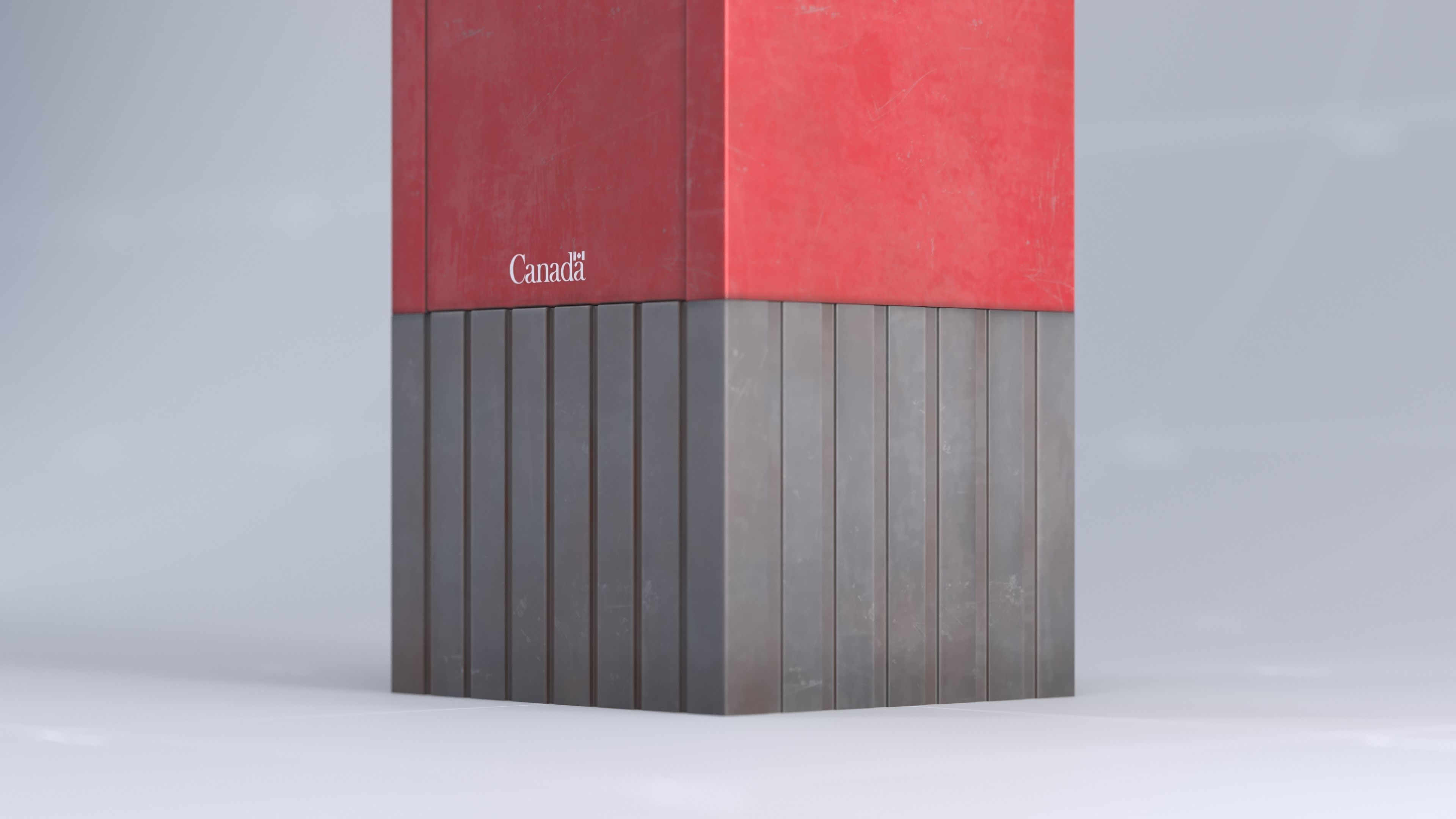 Toronto Mail Box 01 3D model_6