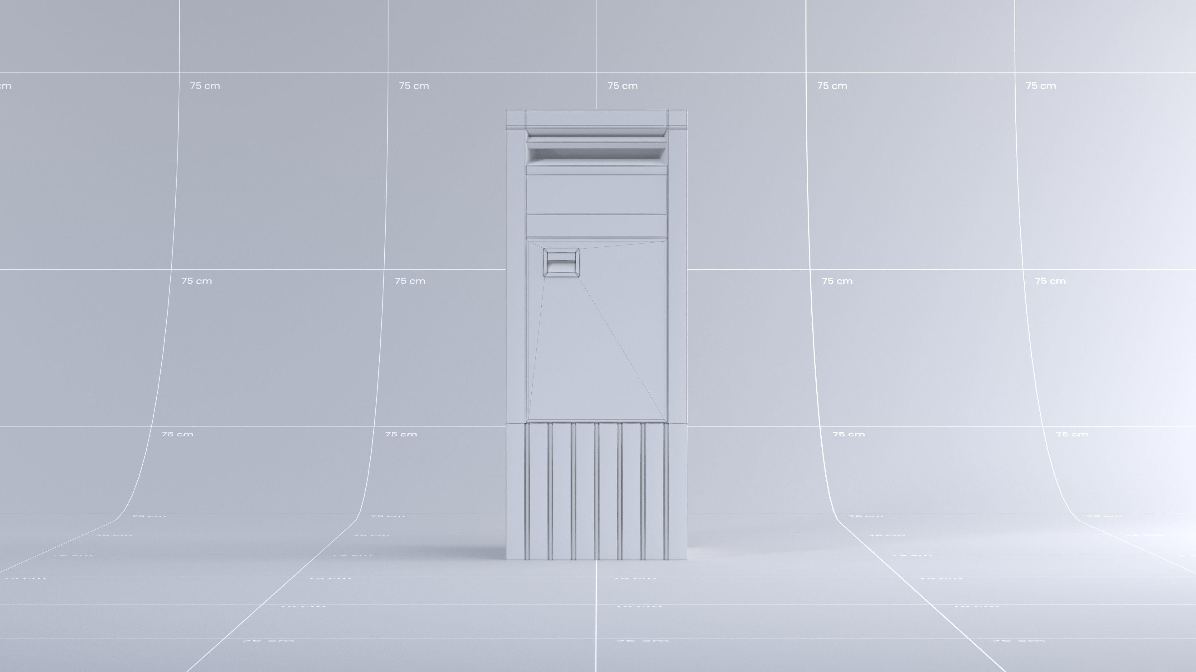 Toronto Mail Box 01 3D model_7