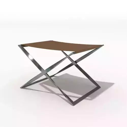 Metal Camping Chair 3D model