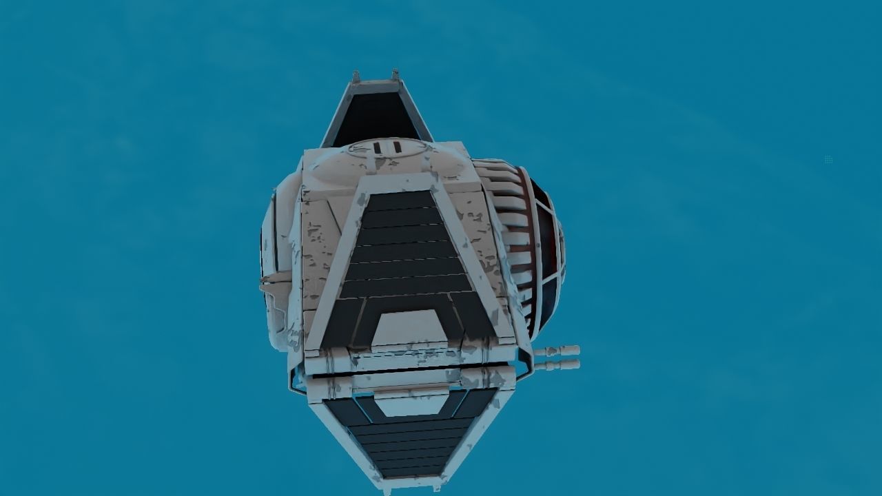 Star Wars interceptor concept  3D model_14