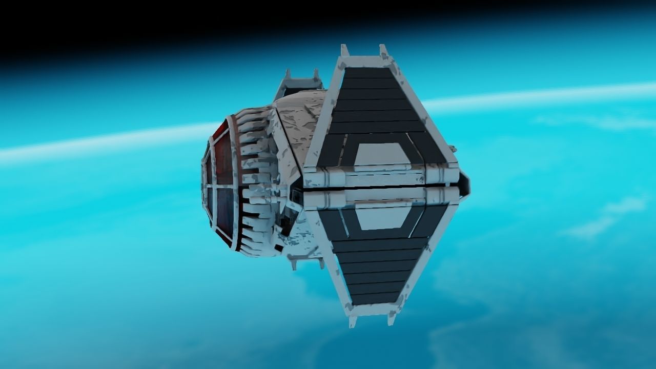 Star Wars interceptor concept  3D model_20