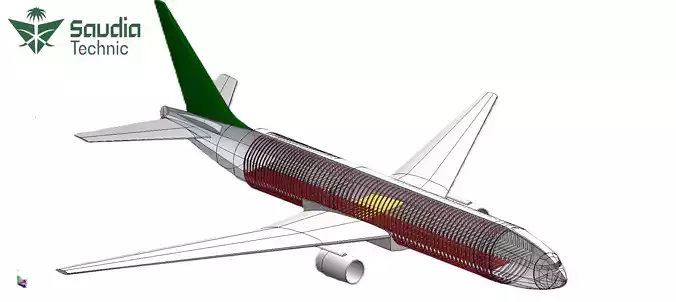 Personal CAD Boeing 777-200 Model