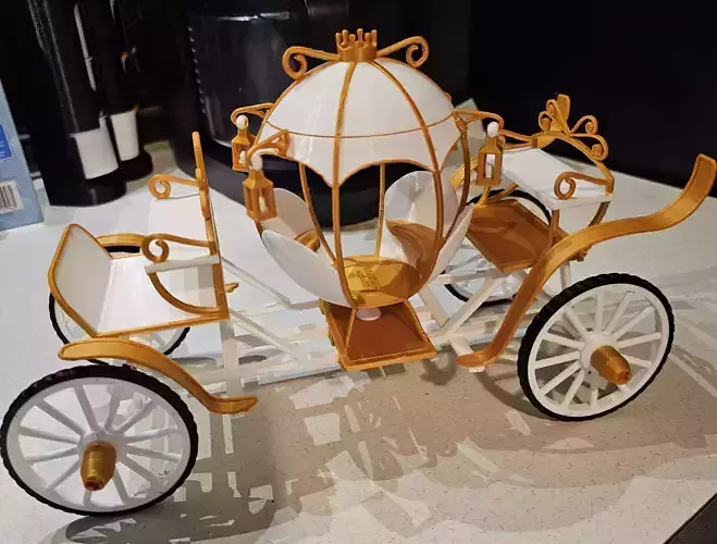 cinderella carriage 3D print model