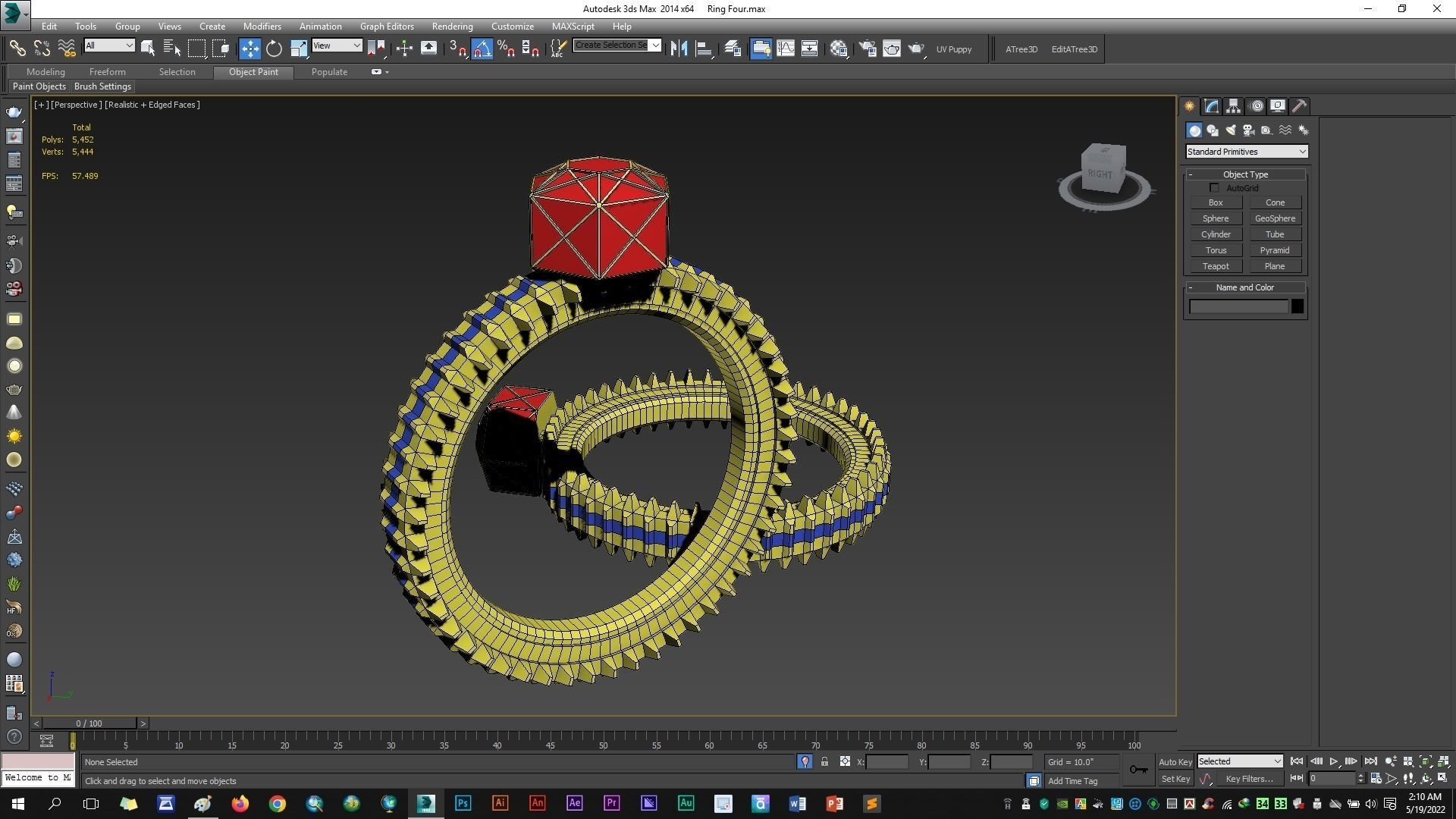 Ring Four 3D model_9
