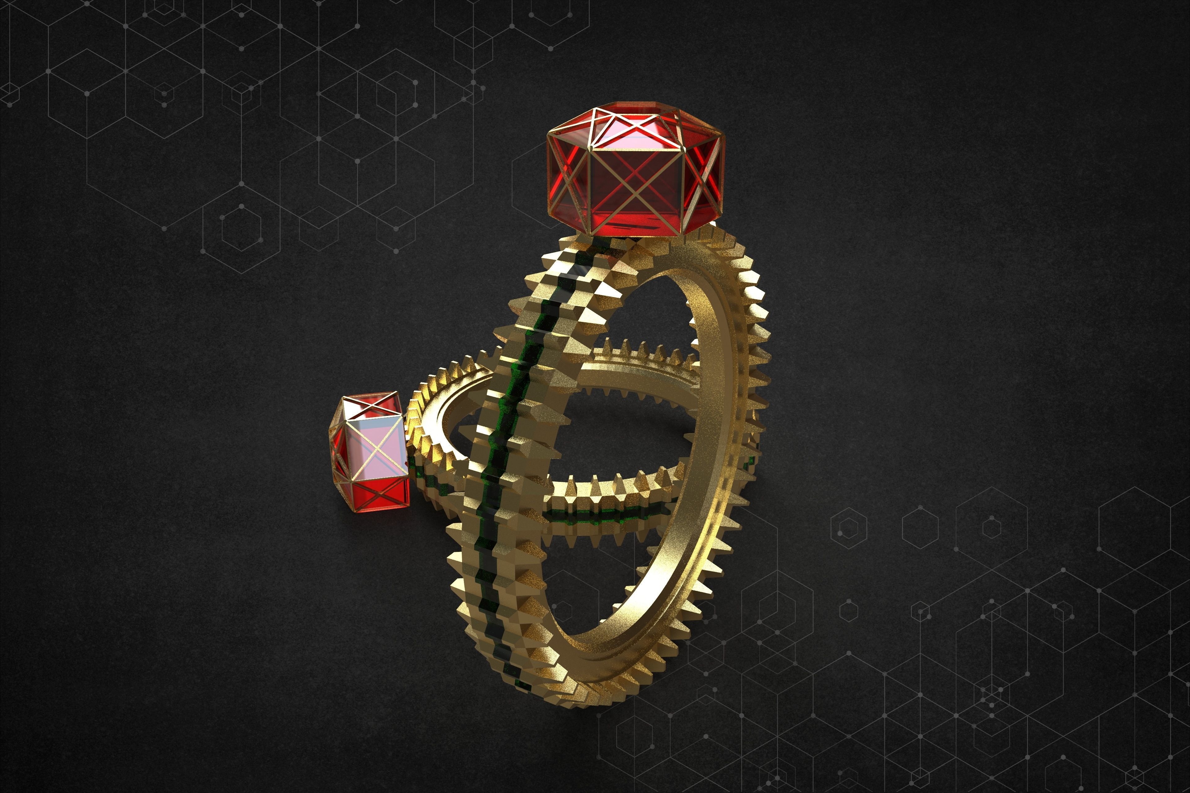 Ring Four 3D model_1