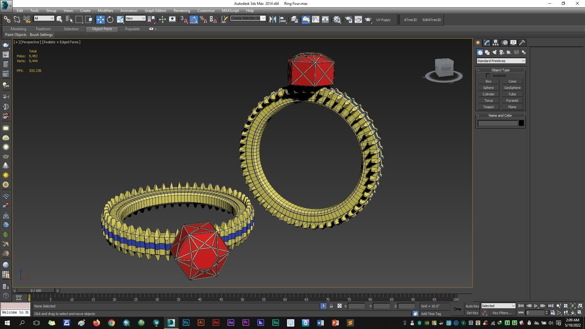Ring Four 3D model_8