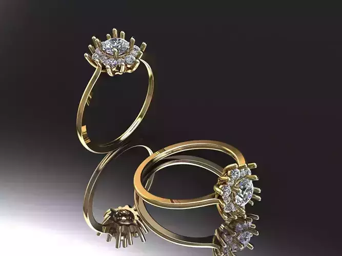 Custom Solitaire woman Ring 2022