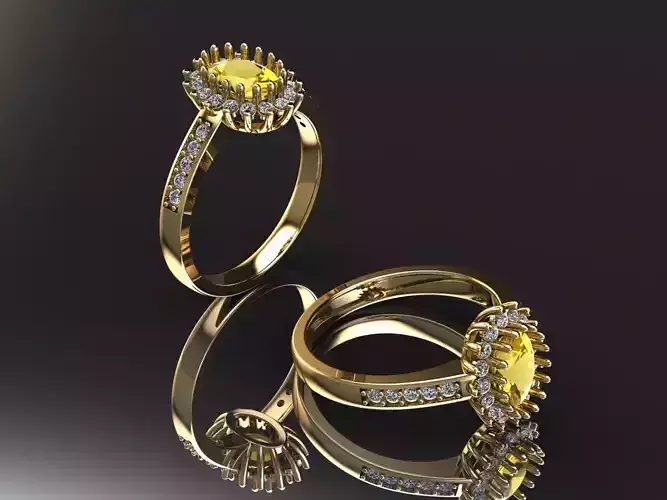 Your Custom Solitaire woman Ring 