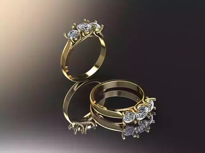 Your Custom Solitaire woman Ring 