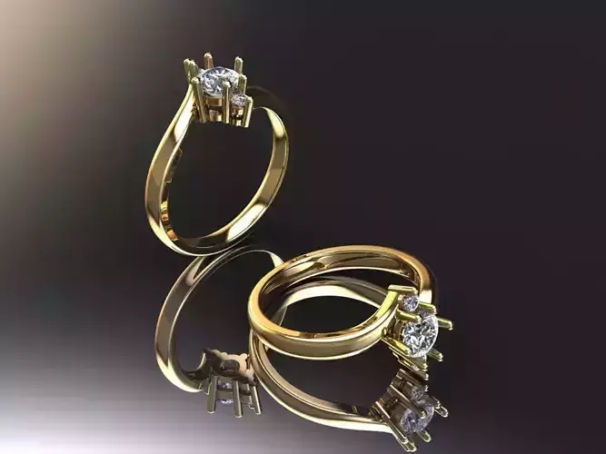 Your Custom Solitaire woman Ring 