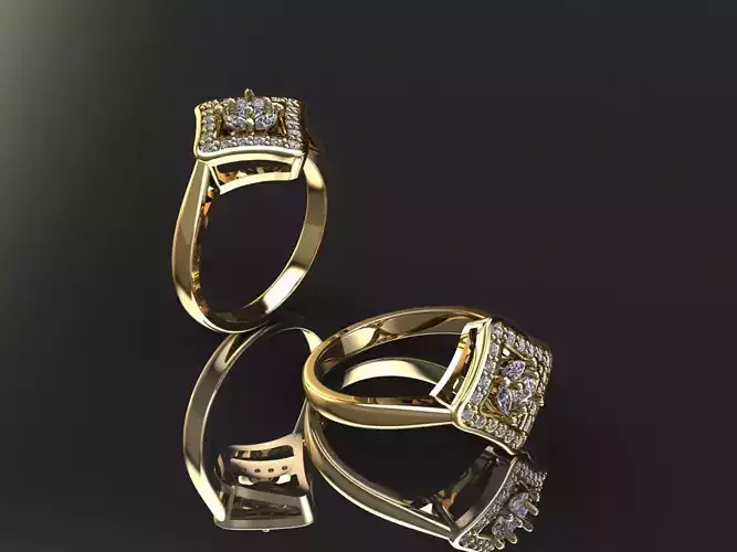  Your Custom Solitaire woman Ring 