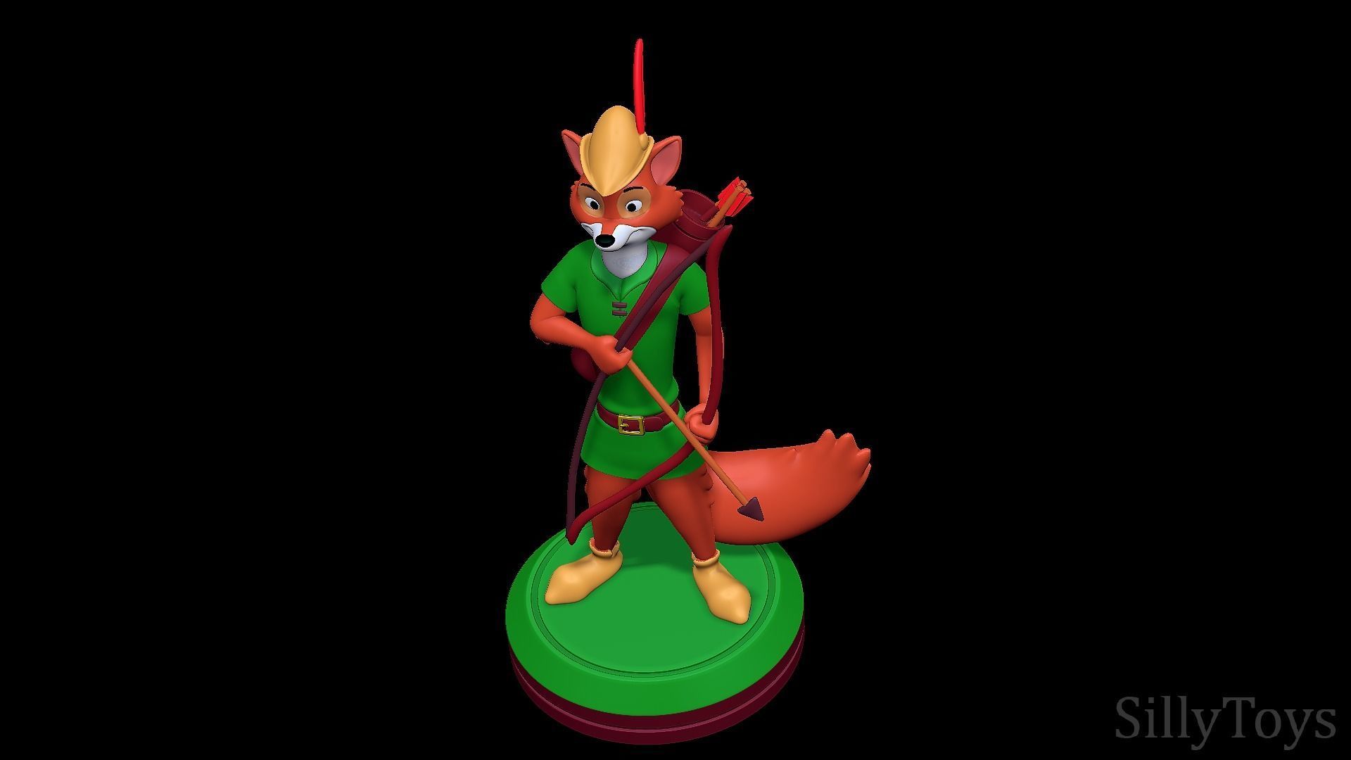 Robin Hood - Robin Hood 1973 3D print model_7