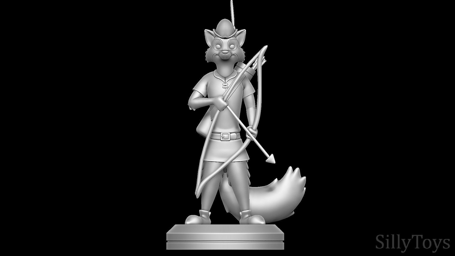 Robin Hood - Robin Hood 1973 3D print model_8