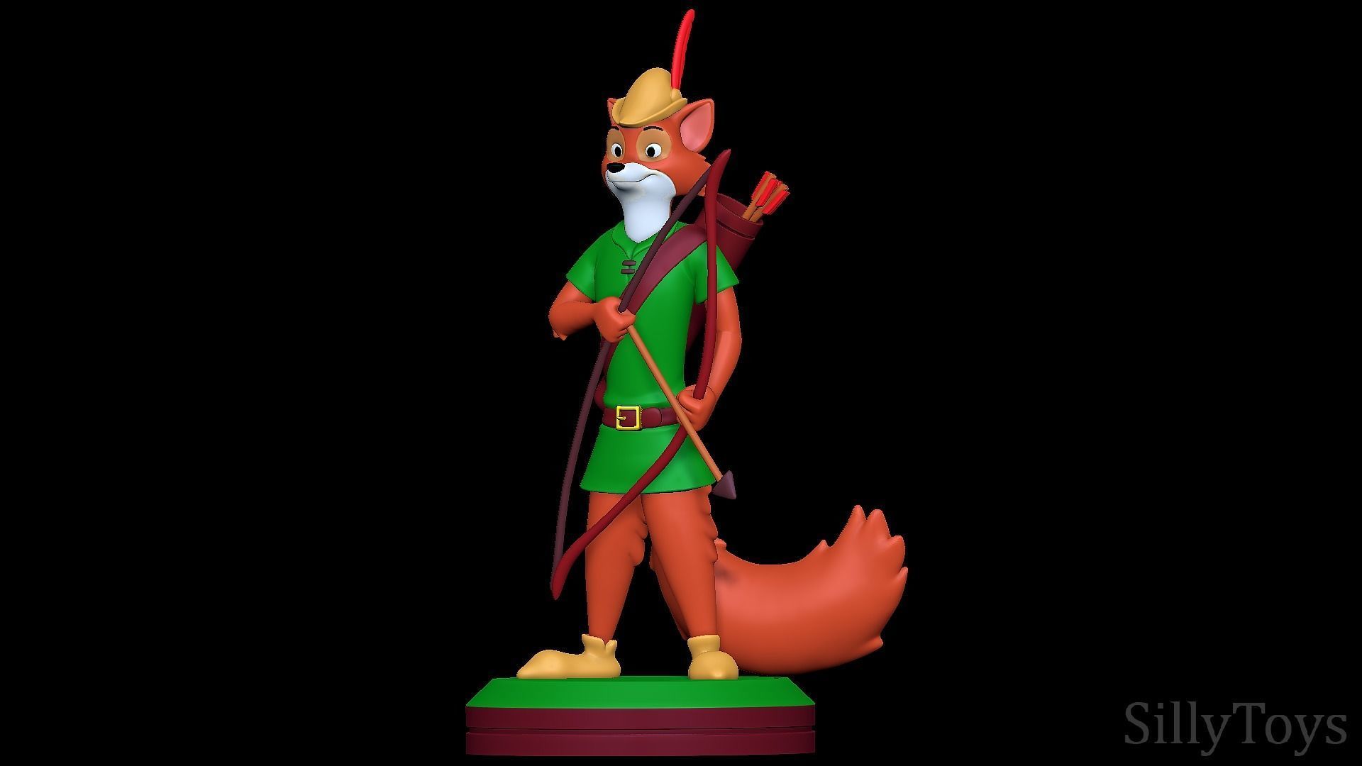 Robin Hood - Robin Hood 1973 3D print model_1