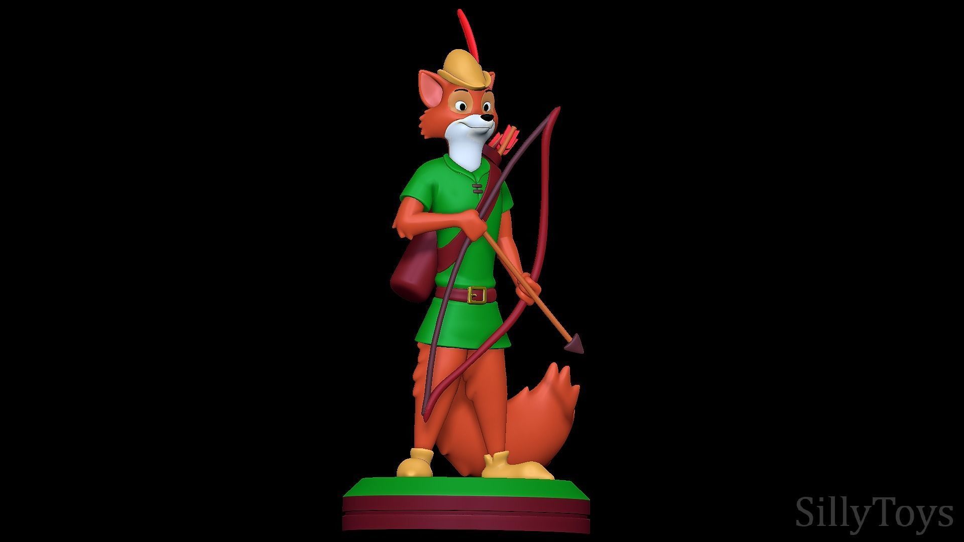 Robin Hood - Robin Hood 1973 3D print model_6