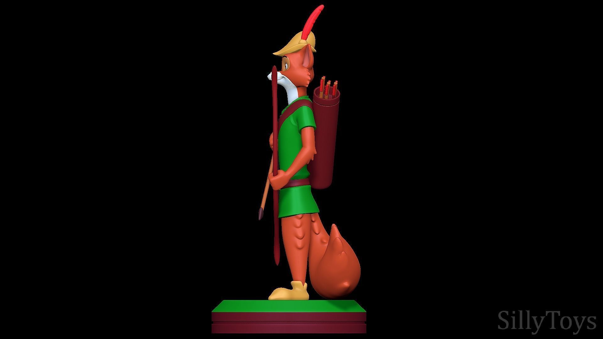 Robin Hood - Robin Hood 1973 3D print model_2