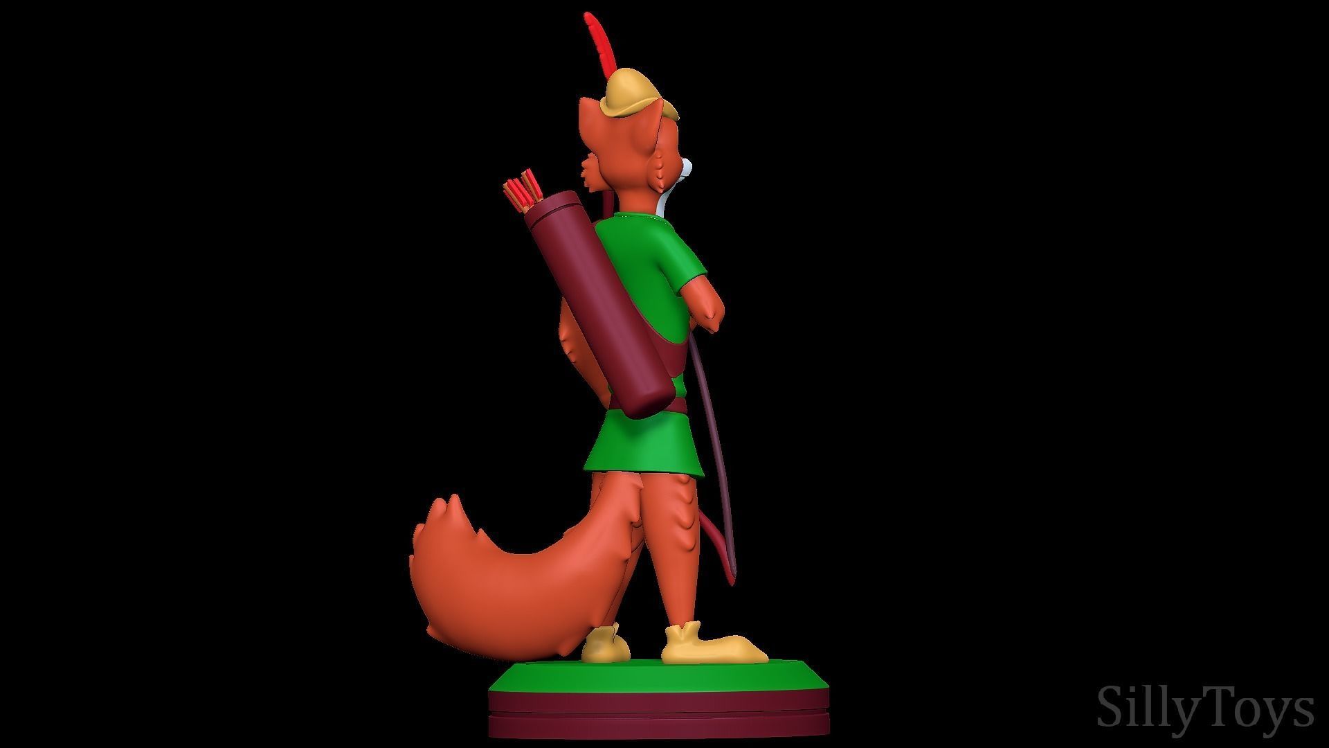 Robin Hood - Robin Hood 1973 3D print model_4